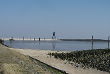 Kugelbake in Cuxhaven-Döse